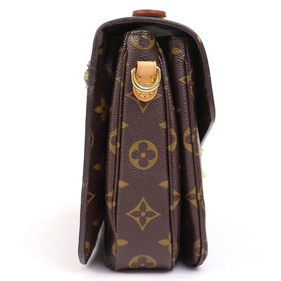 Louis Vuitton Pochette Metis MM Monogram Shoulder Bag - Picture 4 of 12